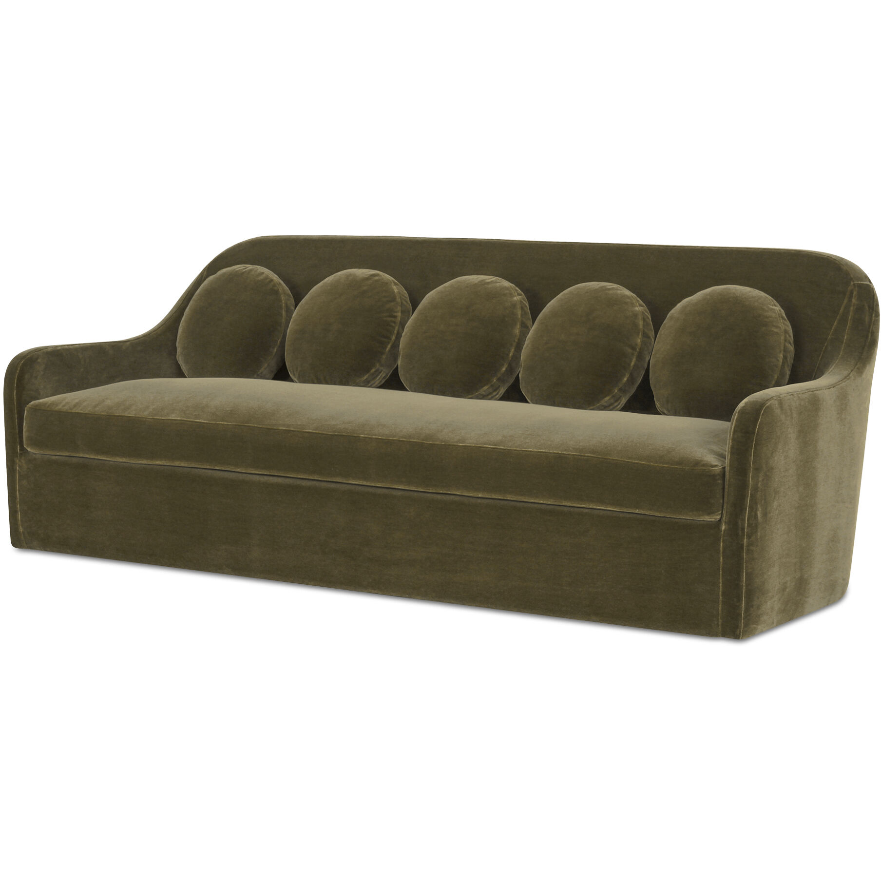 Rialto Green Sofa